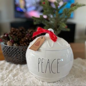 RAE DUNN “PEACE” Tabletop Ornament Décor